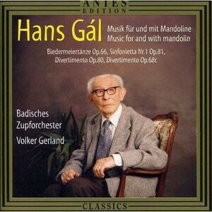 Volker Gerland - Music for Mandolin / Biedermeiertanze  CD